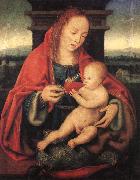 CLEVE, Joos van Virgin and Child fg oil on canvas